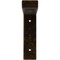 Ekena Millwork Steel Truss Shelf Bracket, Antiqued Brass 2"W x 12"D x 7 3/4"H BKTM02X12X07TSABS - alternate 4
